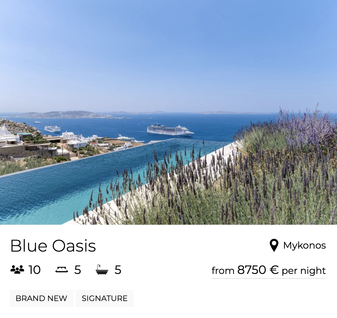 blue oasis mykonos